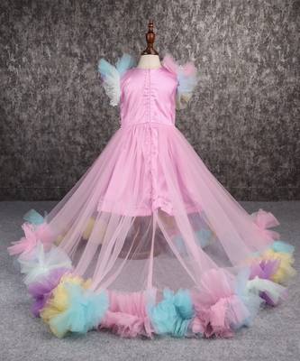Gorgeous unicorn ruffled frill gown 4