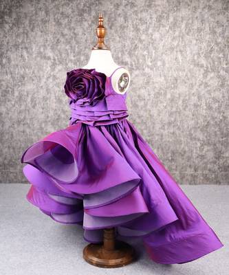 Glamorous voilet trail dress 2