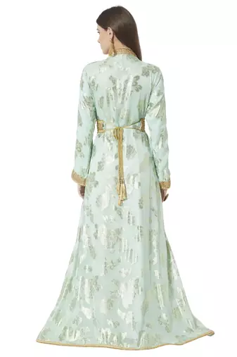 Designer Khaleeji Thobe Wedding Gown Mother Daughter Combo set