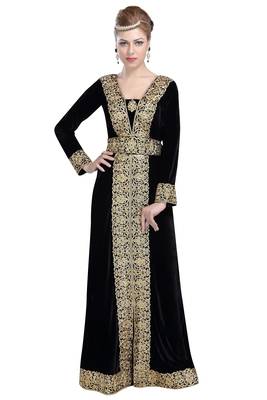 Arabian Gown with Lace Work 2