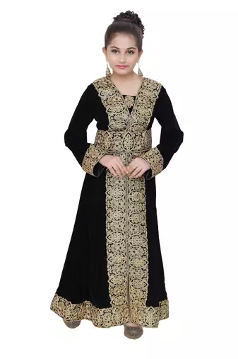 Arabian Gown with Lace Work