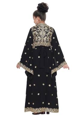 Arabian Djellaba Maxi Embroidered Dress 4