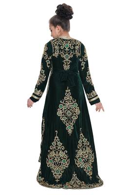 Designer Maxi Long Sleeve Kaftan 4