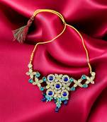 Saree swarg alloy necklace