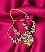Saree swarg alloy necklace