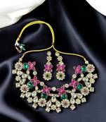Saree swarg alloy necklace