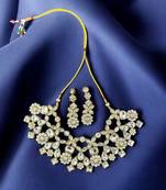 Saree swarg alloy necklace