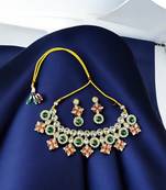 Saree swarg alloy necklace