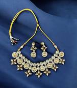 Saree swarg alloy necklace