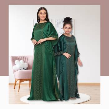 Resort Wear Bottle Green Satin Maxi 1