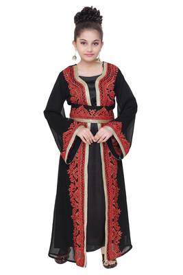 Long Sleeve Kaftan Jalabiya Maxi 4