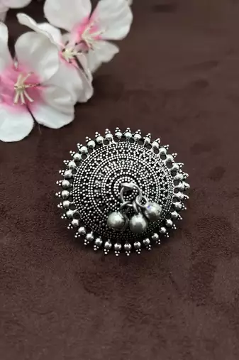 German Silver ghungroo Ring