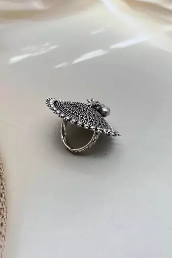 German Silver ghungroo Ring