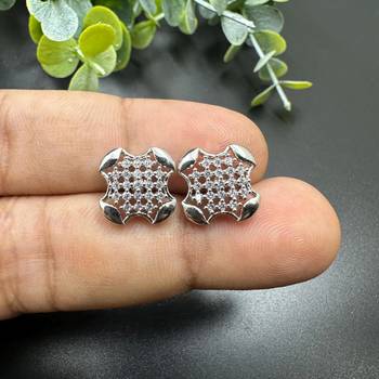 Cz studs american diamond stud earrings ad studs 4
