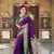Soft paithani silk blend saree with zari weaving motif design