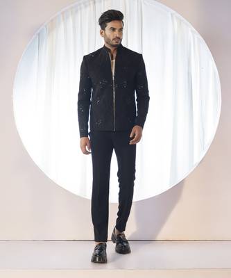 Noir eclipse jacket set 1