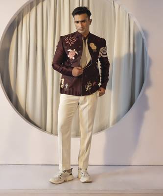 Celestial bloom jacket set 1