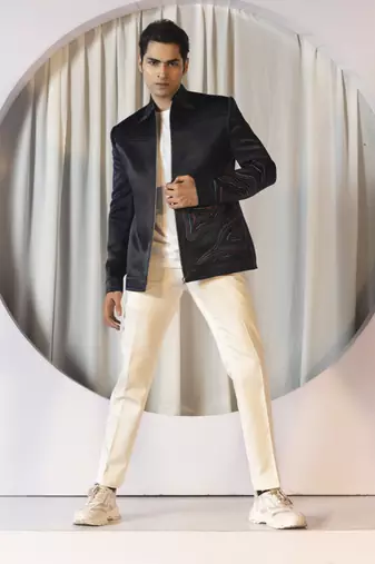 Midnight mirage jacket  set