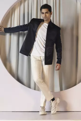 Midnight mirage jacket  set