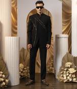 Gilded abyss bandhgala set