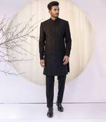 Midnight muse achkan set