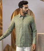 Serene sage shirt