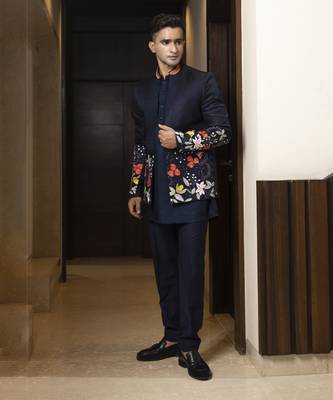 Floral fiesta open jacket set 1