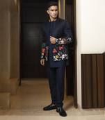 Floral fiesta open jacket set