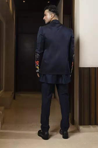 Floral fiesta open jacket set