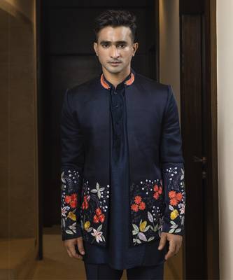 Floral fiesta open jacket set 4