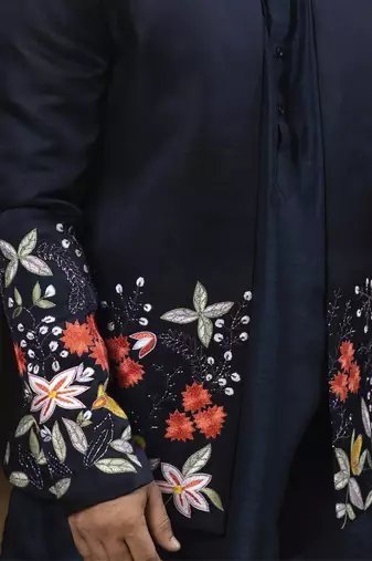 Floral fiesta open jacket set