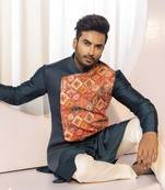 Azure mist nehru set