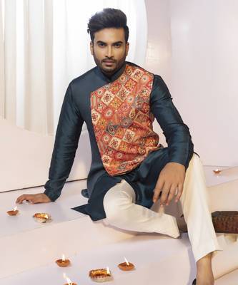 Azure mist nehru set 2