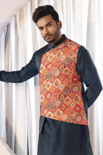 Azure mist nehru set