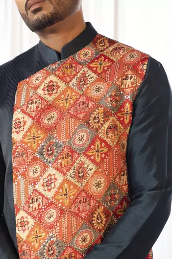 Azure mist nehru set