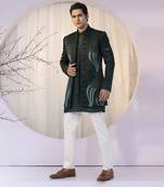 Moss enchantment open jacket set