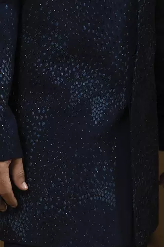 Sapphire soiree achkan set