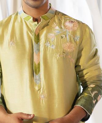 Frosted jade kurta set 5