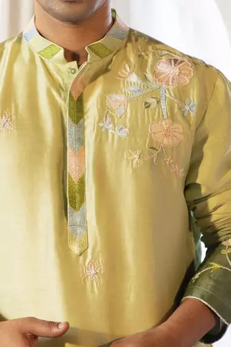 Frosted jade kurta set