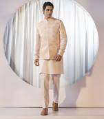 Rose quartz nehru set