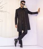 Noor-e-zarqash open jacket set