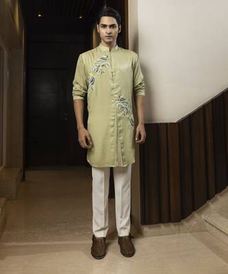Mint mirage kurta set 1