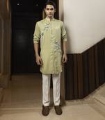 Mint mirage kurta set
