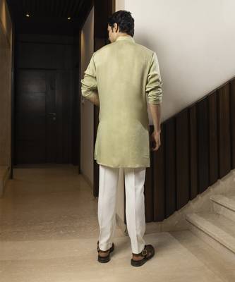 Mint mirage kurta set 2