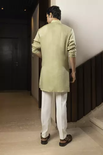 Mint mirage kurta set