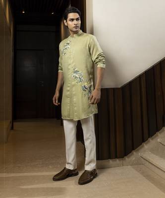 Mint mirage kurta set 3