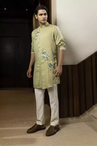 Mint mirage kurta set