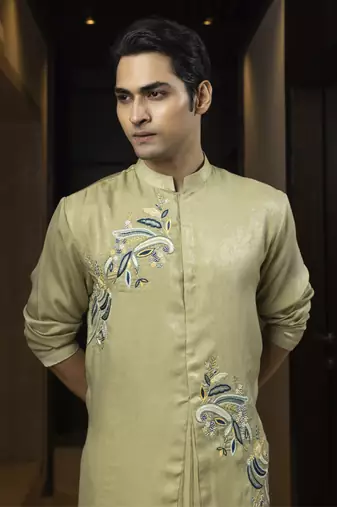 Mint mirage kurta set