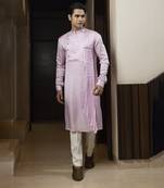 Blushing bloom kurta set