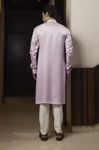 Blushing bloom kurta set